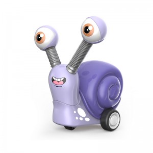 12-Pack Cartoon Snail Friction-Powered Cars with Retractable Eyes – Kids Collectible Toy Gift Ages 3+