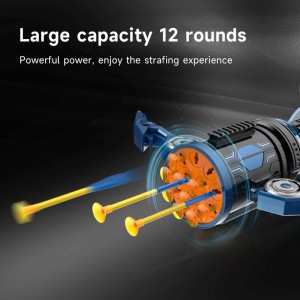 Children Outdoor Shooting Game Kids Electric Plastic Simulation Military 12 Soft Bullets Running Fire Gun Toys Crossbow for Boys