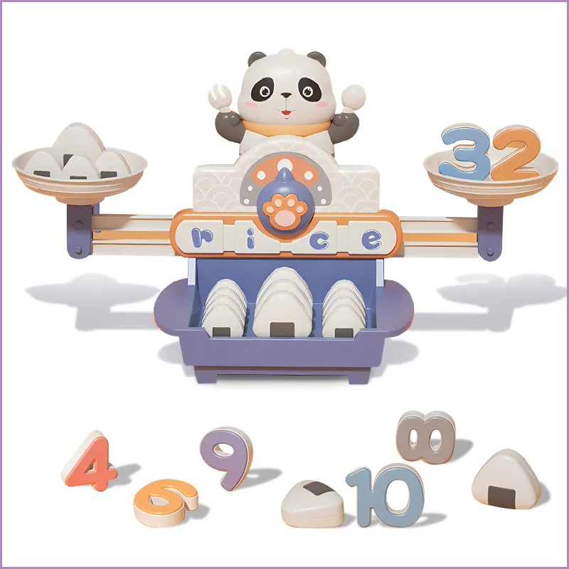 Panda Balance Scale Toy for Kids – Educational Learning Toy for Toddlers