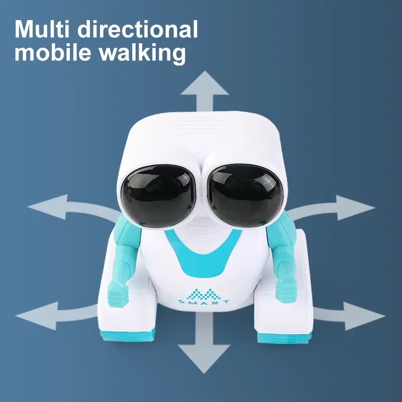 Programmable Robot Toy with 360 Rotation, Music & Demo – STEM Gift for Kids