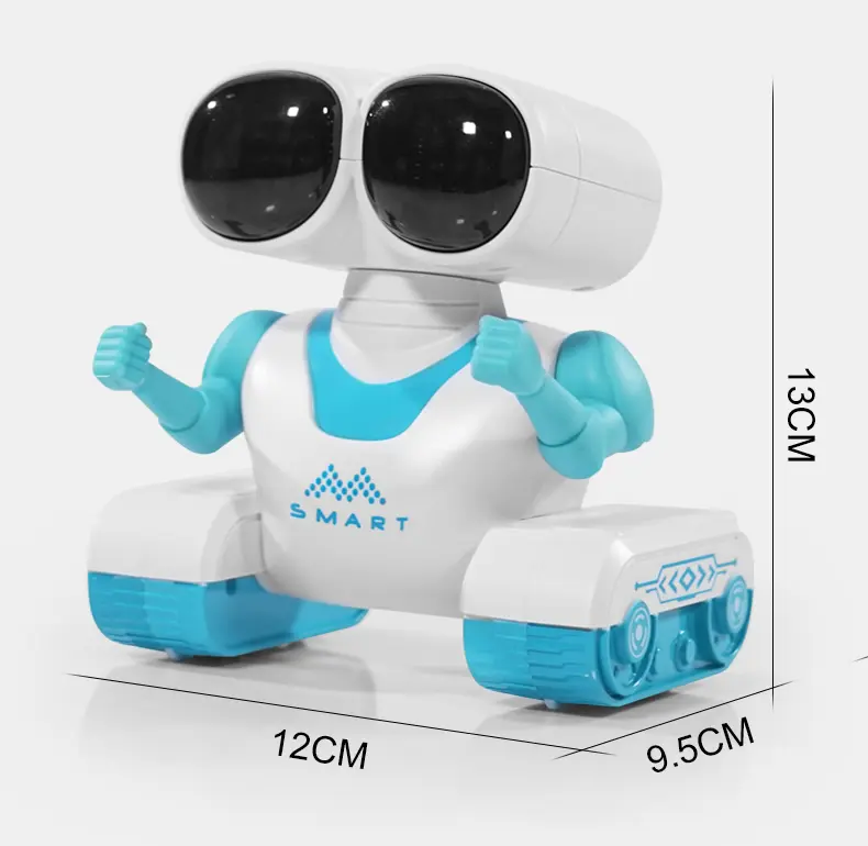 Programmable Robot Toy with 360 Rotation, Music & Demo – STEM Gift for Kids