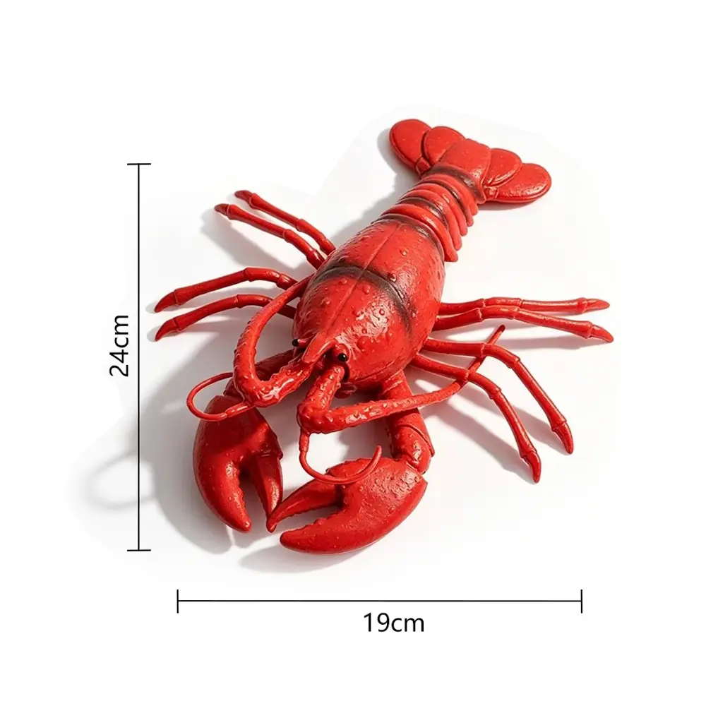 Crab & Lobster Squeaky Squeeze Toys – Realistic Ocean Animal Stress Reliever for Kids