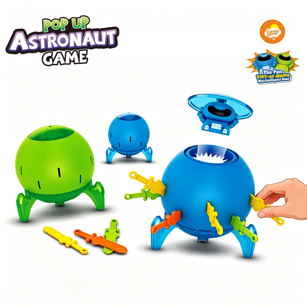 Space Ejection Board Game – Pop-Up Astronaut Party Toy
