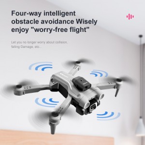 4K HD Dual Camera Photography Aircraft APP Control Quadcopter 360 Degrees Rotation Four-sided Abstacle Avoidance K9 Drone Toy