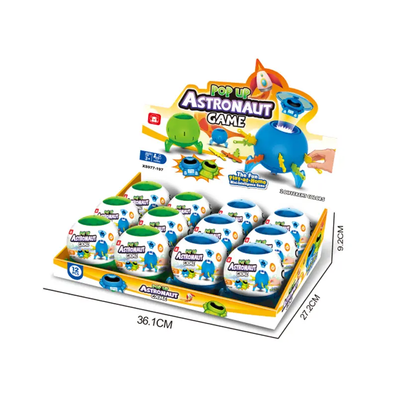 Space Ejection Board Game – Pop-Up Astronaut Party Toy