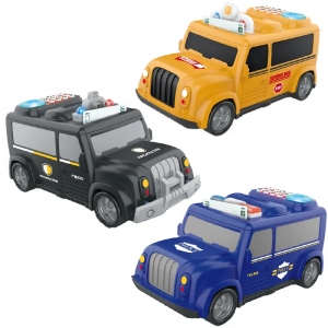 Fingerprint Password Car Piggy Bank with Lights Music 3 Vehicle Designs Financial Education Toy Kids Money Saving Bank