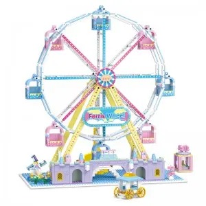 1646PCS Ferris Wheel Amusement Park Building Blocks – Static Version DIY Display Model