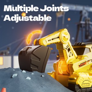 Urban Construction Vehicle Set Friction Powered Engineering Toys for Kids