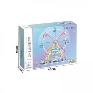 1646PCS Ferris Wheel Amusement Park Building Blocks – Static Version DIY Display Model