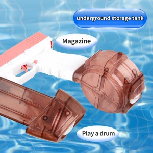 Beach/ Swimming Pool Long Range Water Shooting Blaster Electric Continuous Firing Water Gun Toys for Kids & Adults Outdoor Play