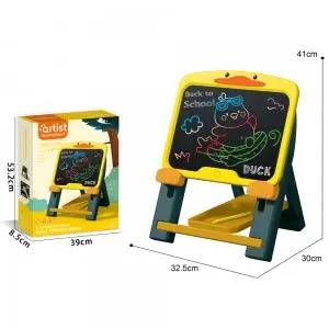 4 Cartoon Animal Stand LCD Drawing Tablets – Dinosaur, Bunny, Bear, Duck with Stylus Storage