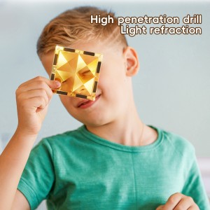 DIY Ball Slide Marble Run Race Track Toy Set Magnetic Building Tiles for Children