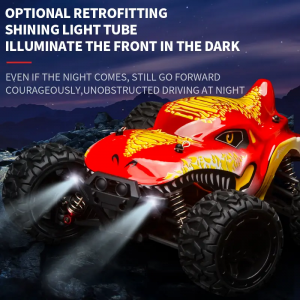 1:16 Scale High Speed RC Car 35KMH 4WD 2.4G 80M Control 7.4V Li-ion Battery All Terrain Vehicle Toy