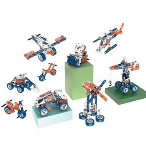 152PCS Intelligent Build And Play DIY Plastic Toys Screw and Nuts Assembly 12 In 1 STEM Building Blocks For Children