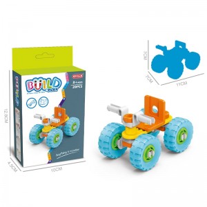STEM Screw Assembly Kit Creative DIY Boat Aircraft Car Tricycle Wholesale Price Kids Building Block Toys for Custom