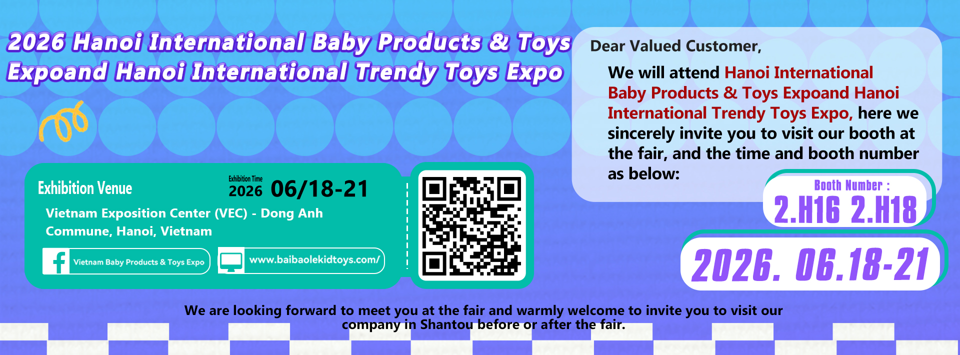  Hanoi International BabyProducts & Toys Expoand HanoiInternational Trendy Toys Expo