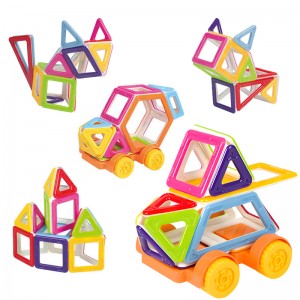 Preschool Learning Magnetic Tiles Toys Creative 3D Magnet Building Blocks Set Educational Construction Toys