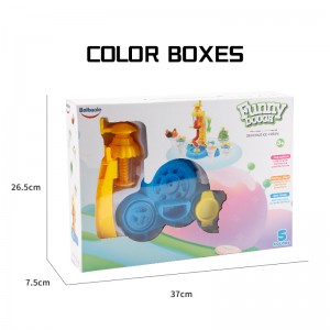 Custom Funny Ice Cream Making Clay Machine Set Preschool Kids Educational DIY Color Dough Mold Play Toy Kit