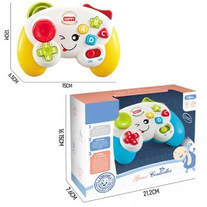 Infant Sensory Stimulation Development Toys Pretend Video Game Montessori Educational Baby & Toddler Toys with Light and Music