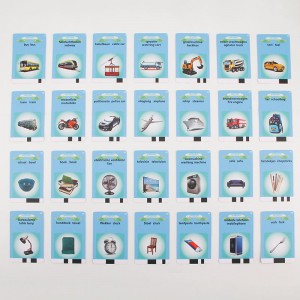 Custom Dutch-English Sight Words Learning Machine 112PCS Talking Flash Cards Autistic Children Speech Therapy Toys for Kids