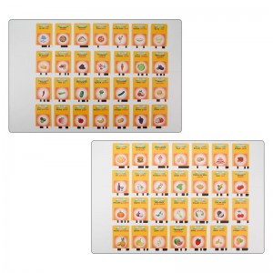 Custom French-English Bilingual Talking Flash Cards 112PCS 224 Contents Sight Words Kids Learning Machine Children Montessori Toy