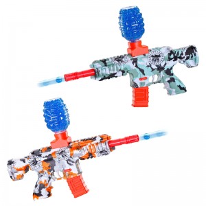 Camouflage Design Electric Automatic Gel Ball Blaster M416 Water Beads Toy Gun for Kids and Adults