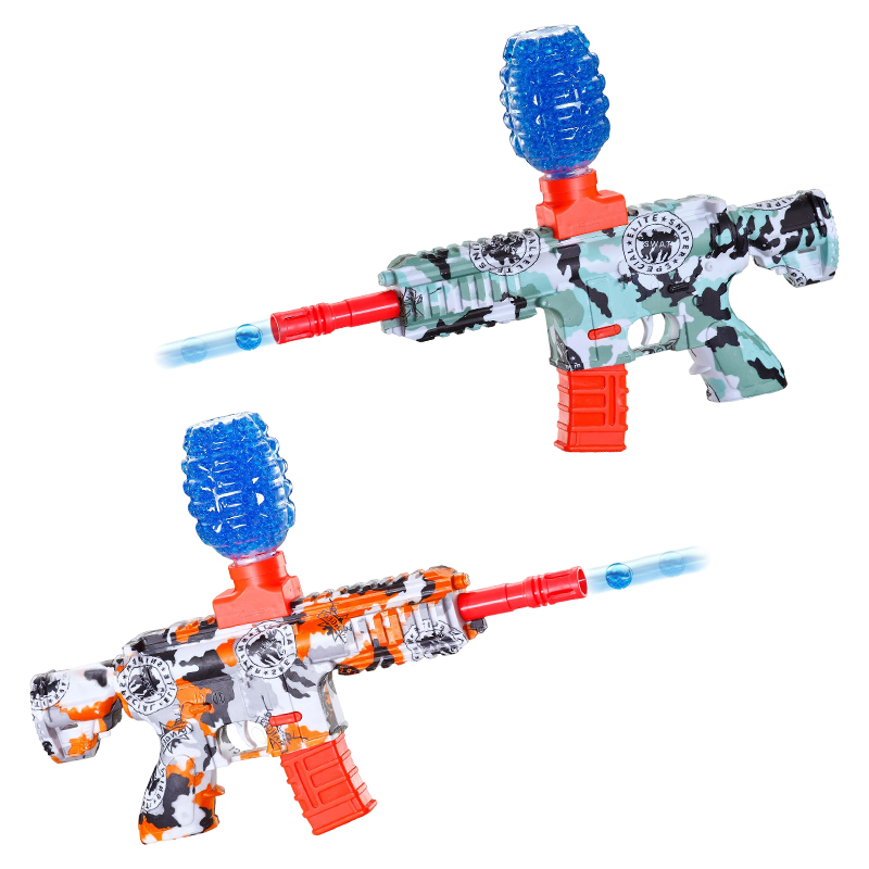 Camouflage Design Electric Automatic Gel Ball Blaster M416 Water Beads Toy Gun for Kids and Adults