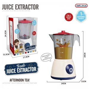 Kids Play House Juicer Toy Set Funny Fruits Cutting & Juice Making Pretend Play Kitchen Game ﻿