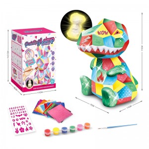 Multi Styles Animals Model Night Lamp DIY Painted Graffiti Creative Night Light Toys