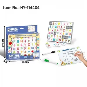 Toddler Puzzle Blocks Set with Drawing Board | Learning & Building Toy