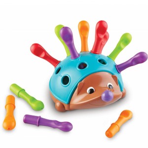 Toddler Learning Resources Fine Motor and Sensory Toys 18+ Months Baby Educational Spike Insert Hedgehog Montessori Toy for Kids