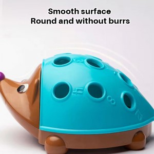 Toddler Learning Resources Fine Motor and Sensory Toys 18+ Months Baby Educational Spike Insert Hedgehog Montessori Toy for Kids