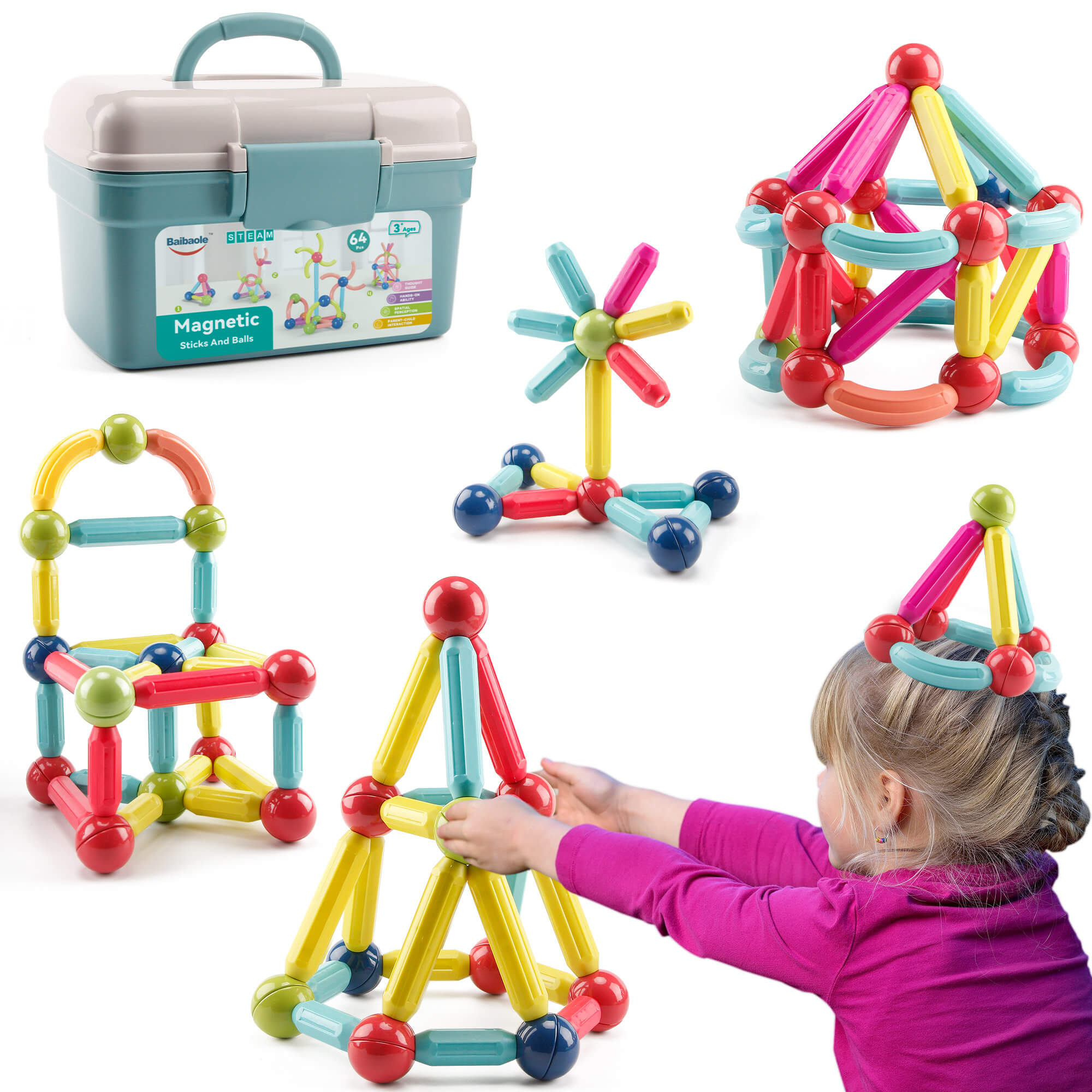 Magnetic Building Blocks