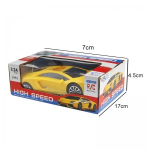 Cheap Wholesale Radio Controlled Automobile Toys 2-channel Simulative Juguetes Sport Vehicle Model Rc Car 1/24 For Kids Boys