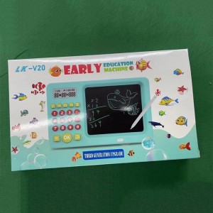 Mental Aritmetik Träningsräknare Lärande Maskin LCD Skrivbräda Ritplatta Barn Montessori Pedagogiska Matematikleksaker