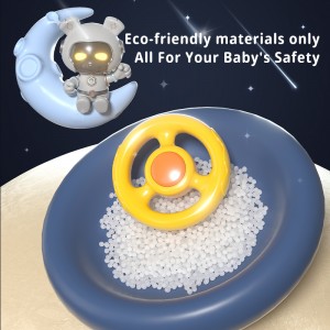 Children Fun Competition Racing Car/ Space Adventure Game Toy Steering Wheel Operation Multi-Mode Music Light Game Console Toys