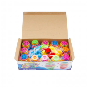 Heildsölu á snúningsboltaleikföngum í sýningarkassa fyrir smásala