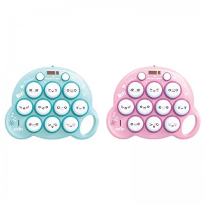 Children Educational Electronic Hamster Memory Button Game Machine Funny Coin Operated Whack A Mole Game Toy for Kids
