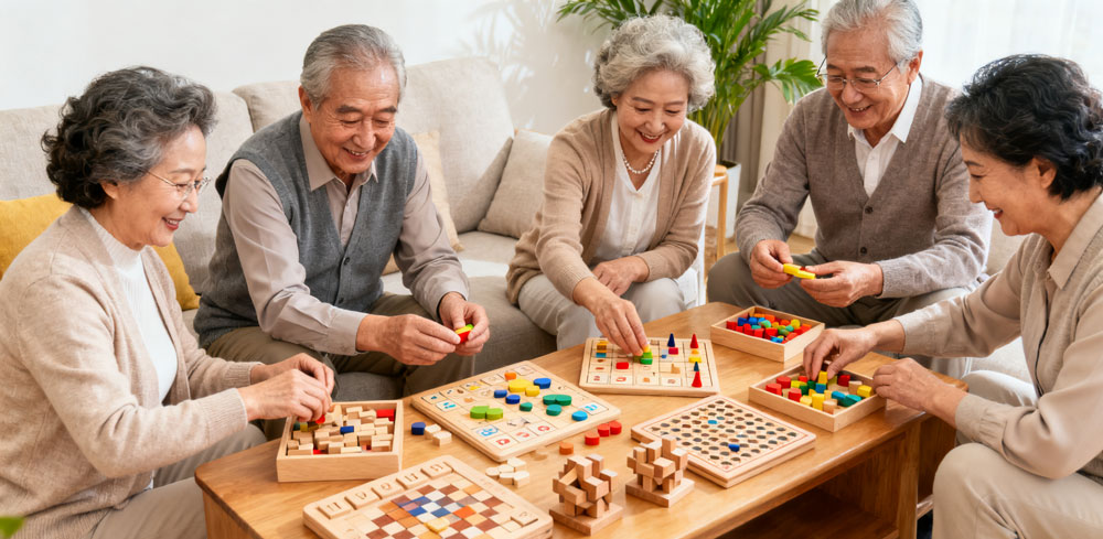 Wooden Toys Discover New Frontier: Tapping into the Global Elderly People Economy with Cognitive Wellness Solutions