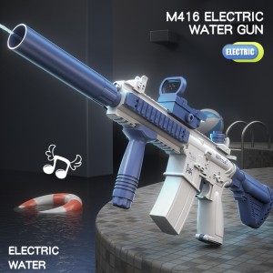 Flexible Disassembly M416 Electric Water Gun – Pink/Blue, Li – Battery, for Kids & Adults’ Summer Fun