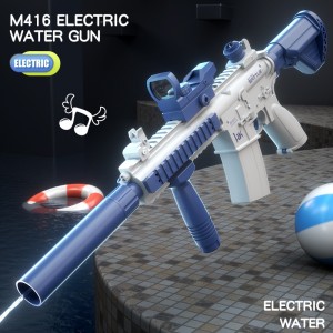 Flexible Disassembly M416 Electric Water Gun – Pink/Blue, Li – Battery, for Kids & Adults’ Summer Fun
