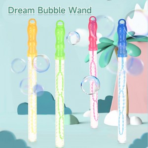Wholesale Summer Outdoor Plastic Soap Water Bubble Stick Party Wedding Giant Bubble Blower Wand Toy for Kids