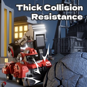 Urban Construction Vehicle Set Friction Powered Engineering Toys for Kids