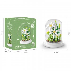 DIY Bouquet Building Kit 10 Flower Designs STEM Educational Blocks Toys Gift
