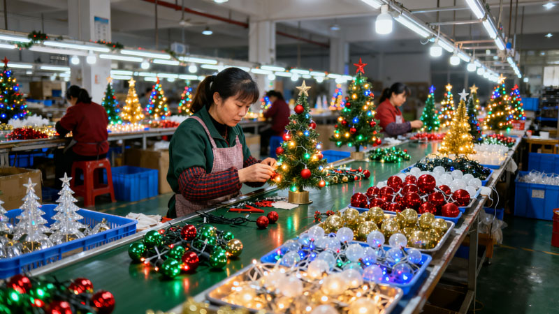 China’s Foreign Trade Shines as Christmas Orders Surge Ahead of Schedule