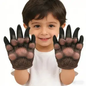 Bear Paw Hand Puppet – Movable Claw Role Play Toy for Fantasy & Outdoor Games