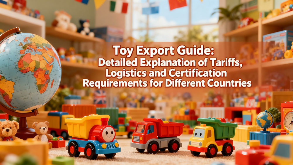 2025 Global Toy Export Guide: Tariffs, Logistics & Certification Requirements